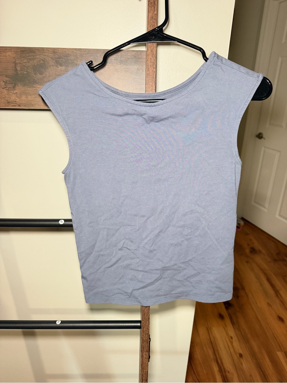 Madewell Light Blue Crewneck Tank